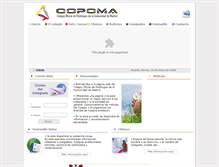 Tablet Screenshot of copoma.es